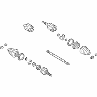 OEM Oldsmobile Intrigue Front Wheel Drive Shaft Kit - 26054579