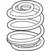 OEM GMC Terrain Coil Spring - 20827104