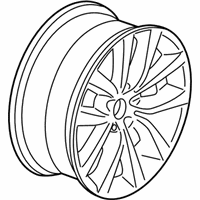 OEM 2015 BMW 650i Disc Wheel, Light Alloy, Reflex-Silber - 36-11-6-794-689