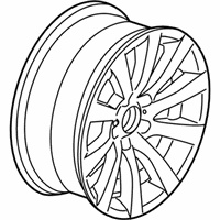 OEM 2016 BMW 528i Light Alloy Rim - 36-11-6-790-173