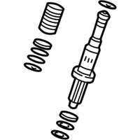 OEM 2003 Acura TL Valve Sub-Assembly, Steering - 53641-S3M-A02