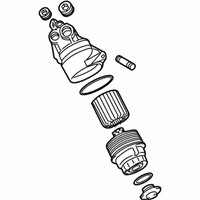 OEM 2021 Lexus RC350 Bracket Sub-Assy, Oil Filter - 15609-31051