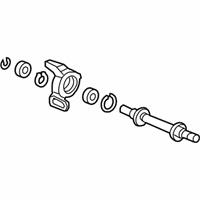 OEM 2015 Acura ILX Shaft Assembly, Half (At) - 44500-T0C-P00