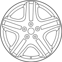 OEM Lexus LS430 Wheel, Disc - 42611-50430