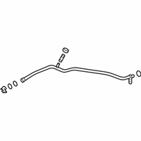 OEM 2018 Toyota Camry Rear Suction Hose - 88707-33160