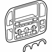 OEM 2000 Lexus LX470 Switch Assy, Center Cluster Integration - 84012-60121