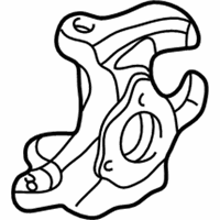 OEM 1992 GMC Sonoma Steering Knuckle - 15684319