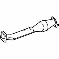 OEM 2008 Nissan Titan Exhaust Tube Assembly, Front - 20020-ZE00A