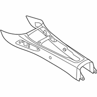 OEM BMW Z4 Centre Console - 51-16-7-053-115