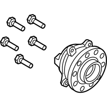 OEM 2019 Kia K900 Front Wheel Hub Assembly - 51750J6500