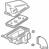 OEM 2005 Chevrolet Classic Cleaner Asm, Air - 19201284