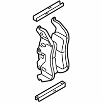 OEM 2010 Ford Ranger Brake Pad Set - AL5Z2200B