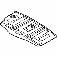 OEM Infiniti FX35 Floor-Rear, Rear - 74514-CD033