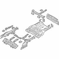 OEM 2019 Kia Soul Panel Complete-Rear - 65500B2750