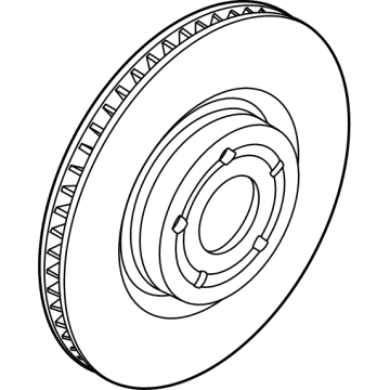 OEM 2022 Lincoln Corsair ROTOR ASY - BRAKE - LX6Z-1125-M