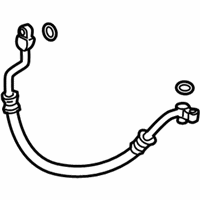 OEM 2013 Acura ILX Hose, Discharge - 80315-TX7-A01