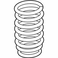 OEM 2014 BMW 640i xDrive Rear Coil Spring - 33-53-6-851-236