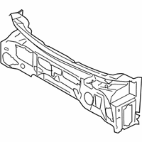 OEM 2009 BMW X5 Soundinsulation, Bulkh.Upper Section, Left - 51-48-7-284-601