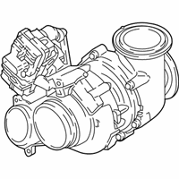 OEM 2018 BMW 540i EXCH. TURBO CHARGER - 11-65-8-584-219