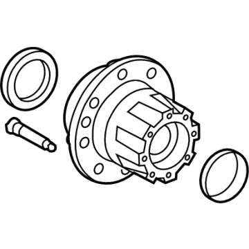 OEM 2002 Ford E-350 Super Duty Hub - 8C2Z-1109-C