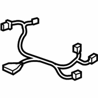 OEM 2006 Acura TSX Sub-Harness, Air Conditioner - 80650-SEA-G10