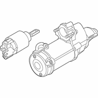 OEM 2019 BMW 650i xDrive Gran Coupe Starter - 12-41-7-612-815