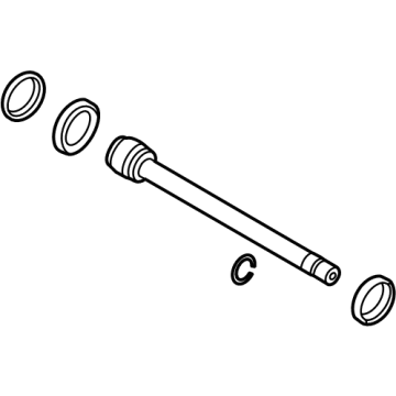 OEM Ford Mustang Mach-E Axle Shaft - LX6Z3A329D