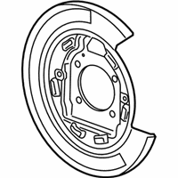 OEM 2014 Chevrolet Spark EV Backing Plate - 95280765