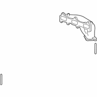 OEM Hyundai Tiburon Exhaust Manifold Assembly, Right - 28510-37620