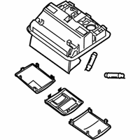 OEM 2012 Nissan Frontier Lamp Assembly Map - 26430-ZS00A