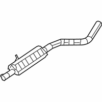 OEM 2021 Jeep Cherokee Intermediate Pipe - 68349051AA