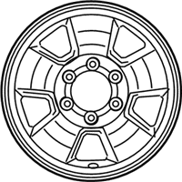 OEM 2005 Toyota Tacoma Wheel, Alloy - 42611-AD041