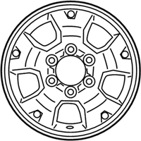 OEM 2005 Toyota Tacoma Wheel, Alloy - 42611-AD031