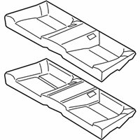 OEM 2013 Hyundai Genesis Coupe Cushion Assembly-Rear Seat - 89100-2M250-NG3