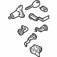 OEM 2008 Infiniti QX56 Key Set Cylinder Lock - 99810-ZQ10A