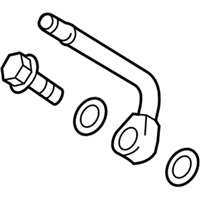 OEM GMC Coolant Line - 12650643