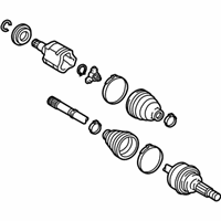 OEM 2013 Lexus RX450h Shaft Assembly, Rear Drive - 42340-0E021