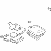 OEM 2006 Infiniti Q45 Cushion Assembly - Front Seat - 87350-AT620