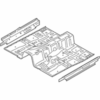 OEM 2017 Kia K900 Panel Assembly-Center Floor - 651103T200