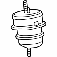 OEM Lexus LC500 INSULATOR, Engine Mounting - 12361-38290