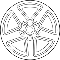 OEM Lexus RX300 Wheel, Disc - 42611-48070