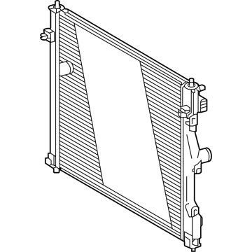 OEM 2022 Toyota Mirai Radiator - 16400-77110