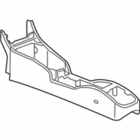 OEM 2009 Pontiac G5 Console-Front Floor *Ebony - 25845895