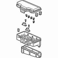 OEM 2001 Honda Accord Box Assembly, Relay - 38250-S84-A02