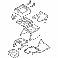 OEM 2009 Dodge Ram 2500 BOX/BIN-Floor - 1ER69ZJ8AA