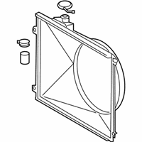 OEM 2022 Toyota Tacoma Fan Shroud - 16711-0P320