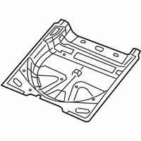 OEM Jeep Cherokee Pan-Rear Floor - 68223635AA