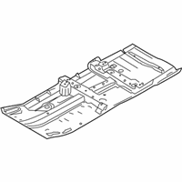 OEM 2009 Nissan Cube Floor Front - G4320-1FCMA