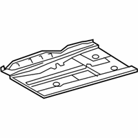 OEM 2007 Lexus IS250 Pan, Front Floor, LH - 58112-53040