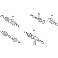 OEM 2022 Kia Soul Shaft Assembly-Drive, LH - 49500K0220